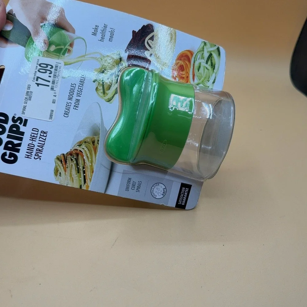 OXO Good Grips Hand-Held Spiralizer Vegetable Noodle Maker Green